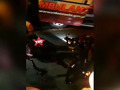 A terrible accident in the Philippines a chinese national died