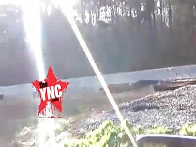 train crashed into a truck in Temple, Georgia,Usa