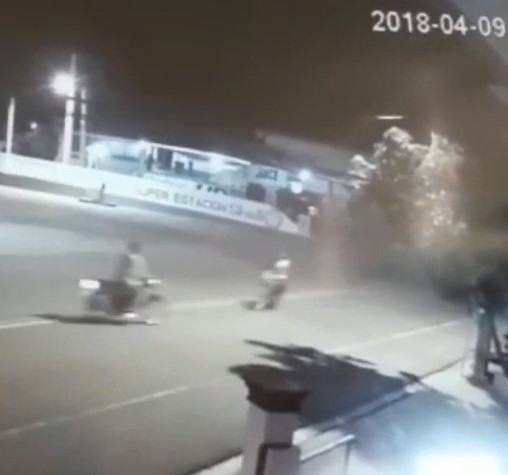 brutal accident  in Dominican republic