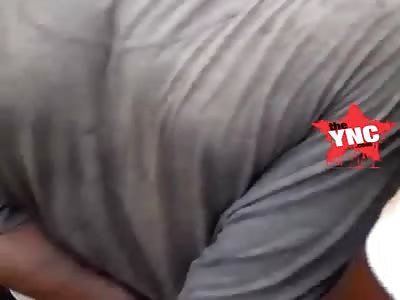 Policeman beaten For Shooting A Driver In The Head at Mile 12 area of Lagos,nigeria