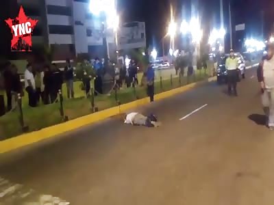 man killed  in a traffic accident in peru