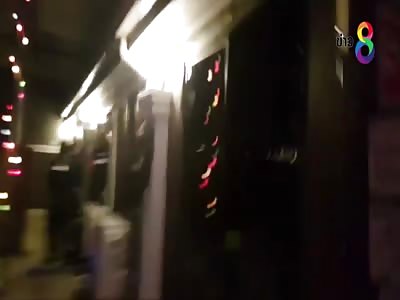 Police raid illegal Thai orgy with Naked Brit & American tourists & young Thai women only cost Â£35