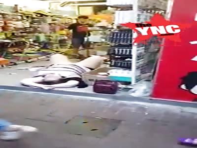 drunk fat woman in Hong Kong  