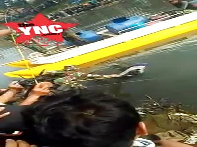 floating body at Citarum river 