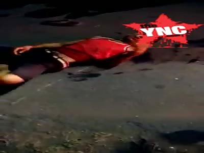 drunk man crashed his bike in Situbondo 