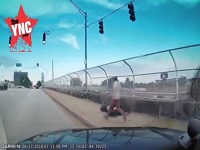 accident in downtown Atlanta