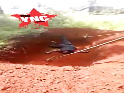 Ambazonia English youths put in a mass grave