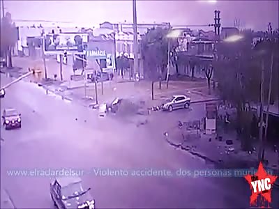 two killed in  Tomas Flores (ex Pasco) and avenue 892 of the district La Paz, locality of Solano