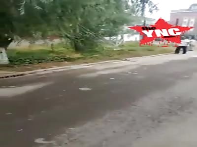 young boy died on the zebra crossing  at Cui Wei Park