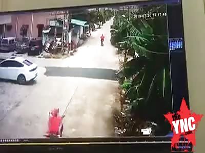 accident in  Huai'an