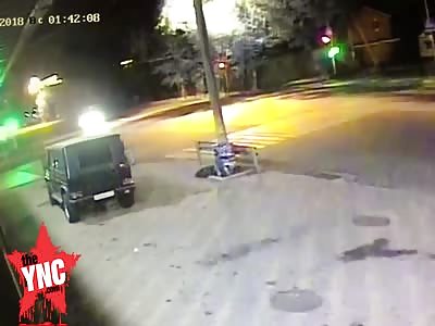 accident in Pyatigorsk, Russia