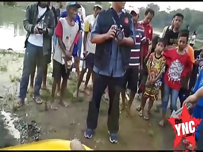  The discovery of a corpse at the time kelawing Jetis village, sub-district