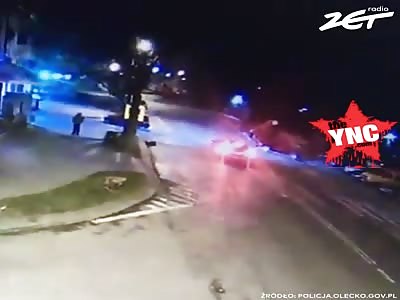 zebra crossing accident in Poland 