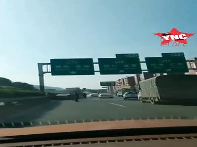 a groom on his wedding day  was knocked down by a BMW in  Zunyi