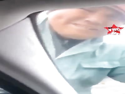 fat Chinese car washer