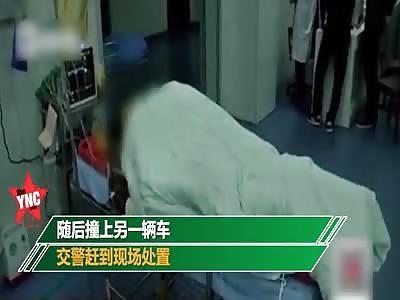 man gets crushed in Haikou