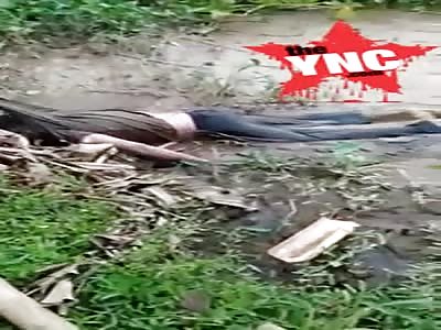  the discovery of a dead body in the river Brantas Kediri