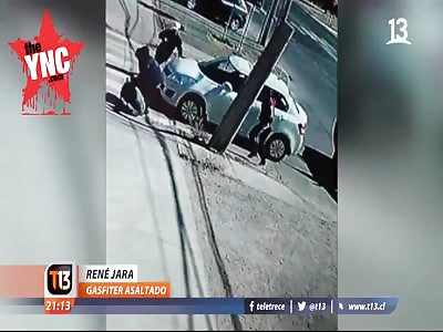 a driver was stabbed in Chile