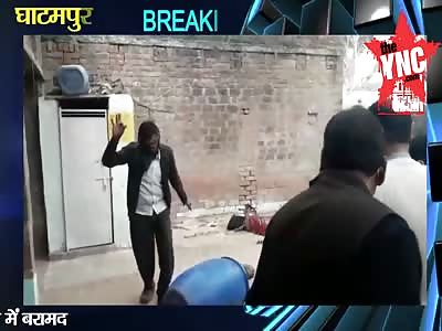 Wasim, a 35-year-old youth found dead in a plastic drum in Ghatampur