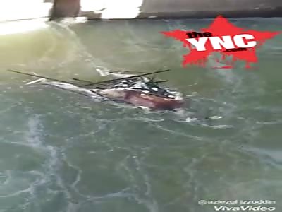   The body of a rotten man was found floating in a river near Sentul LRT Station, Bandar Baru Sentul 