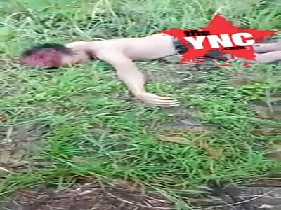 body discovery in Jl. Karangpucung - Sidareja