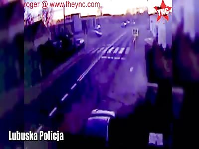 nice accident from Poland in Zwierzyno