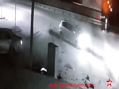 8 people were injured in car crash in Turkey