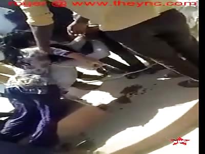 Love Couple Suicide Still Clinging to Each Other