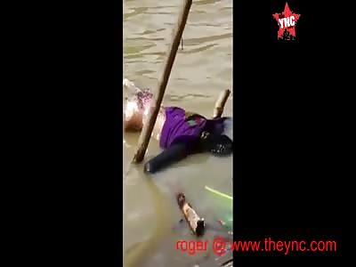 body discovery on the Ci Tanduy River