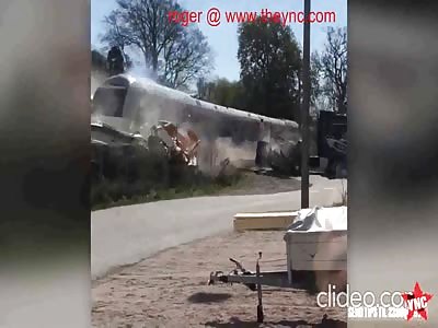  A train collided with a truck in Norway