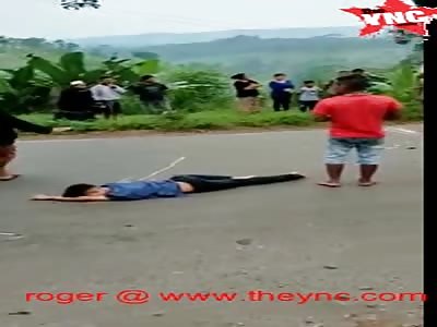 Two people died due to a motorcycle in Java