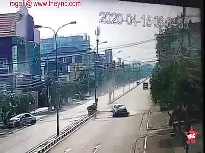 accident in the country of Laos