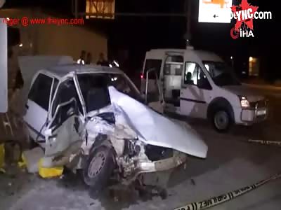 Hilmi Sert and Canser Zeytinci died by truck in Turkey