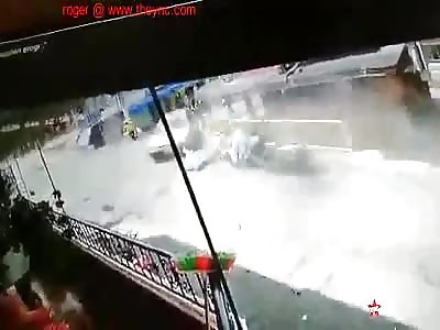 truck with no breaks in Colombia 