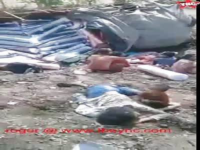 Six migrant workers killed after truck accident in Madhya Pradesh