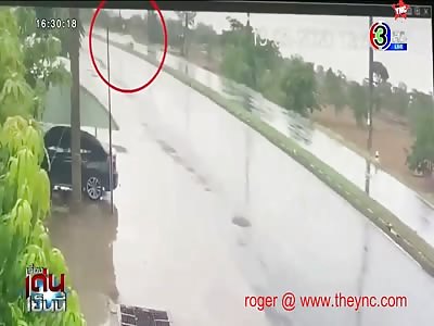  Mr. Nithithorn Pring & another 2 passengers in the car died in a nice accident in Thailand