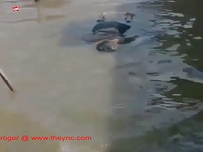 the discovery of a dead body in Palembang