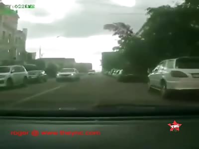 29-year-old woman was hit by a Toyota Caldina in The Republic of Burya