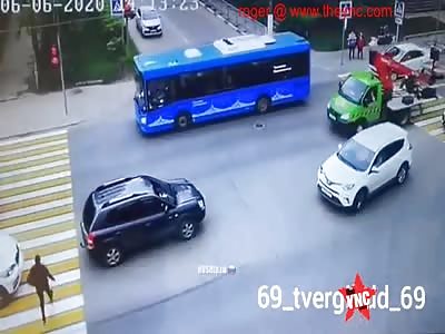 42-year-old woman hit by a truck in Tver