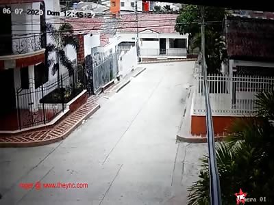 bike accident in Antioquia, Colombia