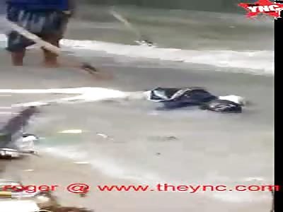 the discovery of a 50-Year old dead woman in East Java