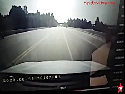 man died after his tricycle collided with a Honda Civic in Hebei