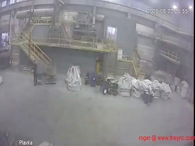 a melting furnace exploded in Bryansk Oblast