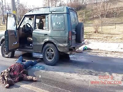 A jeep with Ukrainian civilians was mistaken for a car with saboteurs