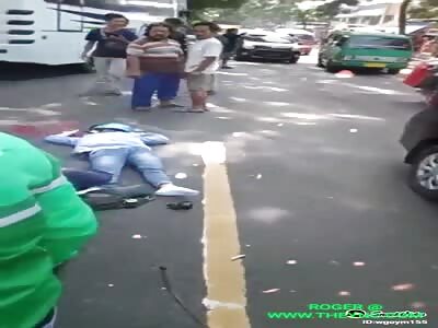 Aminah died in a accident in Banten