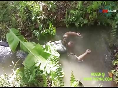 The discovery of a floating dead body in East Java