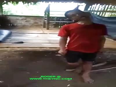 The discovery of a sucide in Jakarta