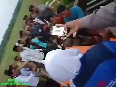 The discovery of a dead body on the island of Java