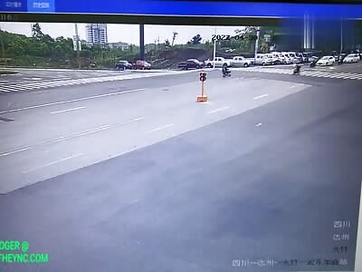 Accident in Dazhou City