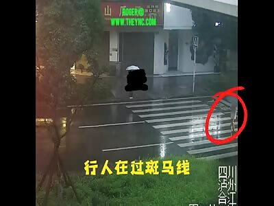 Zebra crossing  Accident  in Luzhou City